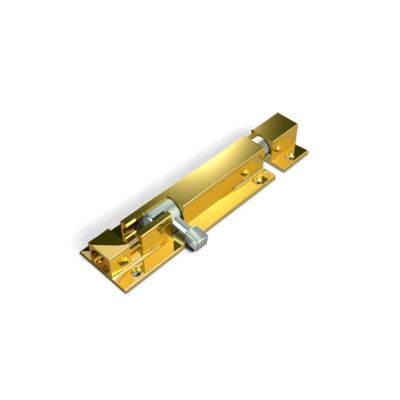 Задвижка накладная (шпингалет) DB-05-100-G (золото) АПЕКС, Китай