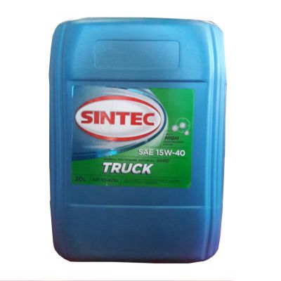 Масло моторное Sintec Truck SAE 15W40, 20 л, API CI-4/SL, минеральное, (двиг. турбодизельный)