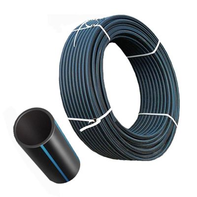 Труба ПЭ-100 50x3 мм, SDR 17, бухта 50 м, питьевая, Группа Полипластик