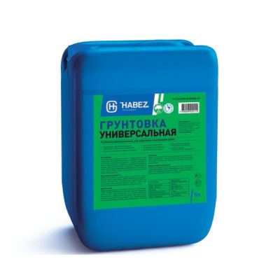Грунтовка УНИВЕРСАЛЬНАЯ (5 л) для наружн.и внутрн.работ Хабезский ГЗ