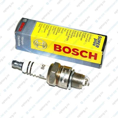 0 242 229 657 (WR 8 BC+0.8 мм.) СВЕЧА ЗАЖИГАНИЯ "BOSCH" ГАЗ, УАЗ (двигатели ЗМЗ-402, УМЗ, короткая юбка) (поштучно)
