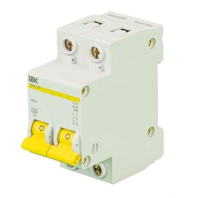 Автоматический выключатель ВА47-29 2P 3А 4,5кА х-ка C IEK (MVA20-2-003-C)