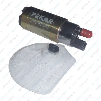 2112-1139014-10 МОТОР ЭЛЕКТРОБЕНЗОНАСОСА ВАЗ-2112 с фильтром /ПЕКАР/VOLRAM/