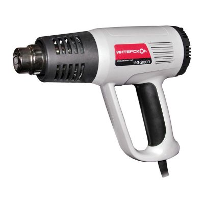Фен технический ФЭ-2000Э, 2000 Вт, 3-режимный, Интерскол