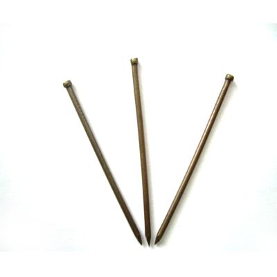 Гвозди финишные 30x1,2 мм, (5 кг), бронза, Китай