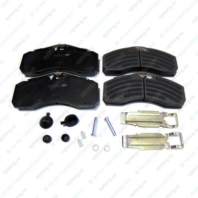 K046771K50 КОЛОДКИ ТОРМОЗНЫЕ дисковые (комплект 4 шт.) КАМАЗ 5490 (TGT22-5K-004) (ООО "Кнорр-Бремзе Кама"/Knorr-Bremse)