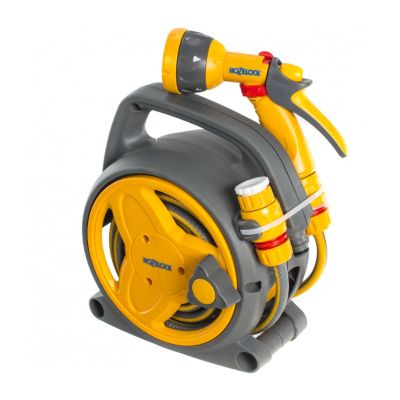Мини-катушка HOZELOCK 2425 Pico Reel со шлангом 1/2" 10м и фитингами, Хозлок-Англия