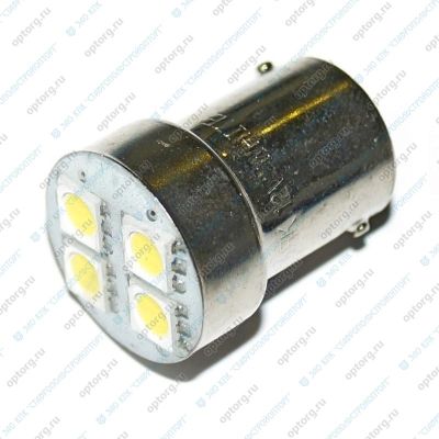 СВЕТОДИОД (А12-21) (12T15-W\4SMD) (стоп, габарит) 4 с/д, 12В