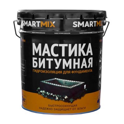 МАСТИКА БИТУМНАЯ "SmartMix" (20 кг) Краснодар