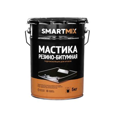 МАСТИКА РЕЗИНО-БИТУМНАЯ "SmartMix" (5 кг) Краснодар