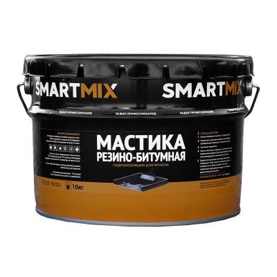 МАСТИКА РЕЗИНО-БИТУМНАЯ "SmartMix" (10 кг) Краснодар