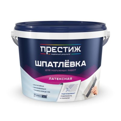 Шпатлевка латексная (1,5 кг) "ПРЕСТИЖ" Ростовск.обл