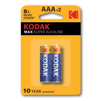 Батарейка Kodak MAX  LR-03 BL-2, 1,5 В