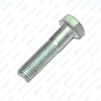 Болт М8x20 мм, цинк, полная резьба, ГОСТ Р ИСО 4014-2013 (7798-70, 7805-70), DIN 931, Россия