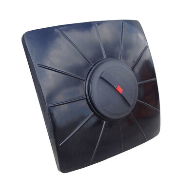 Бак для душа STERH SHOWER 100 black , 100 л, черный