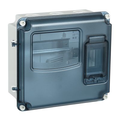 Корпус пластиковый IEK ЩУРн-П 1/3 PC KREPTA IP66 (MSP1-N-03-55)