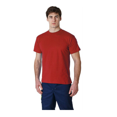 Футболка красная, р. 52, XL