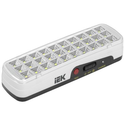 Светильник аварийный IEK ДБА 3926, 3 Вт, аккумулятор, 30 LED, 3 ч, 220 В