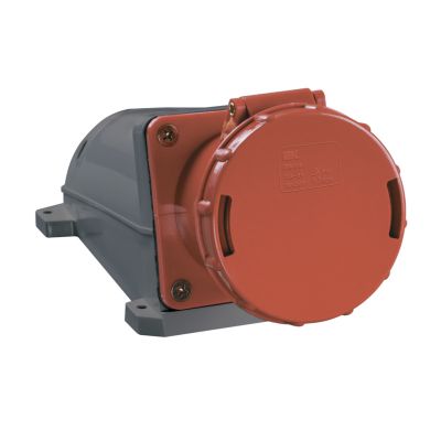 Розетка стационарная ССИ-134  3Р+РЕ  63А 380-415В  IP54 ИЭК (PSR12-063-4)