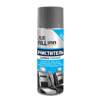 Пенный очиститель салона FL052, 650мл, Fillin