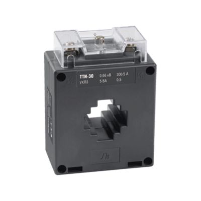 Трансформатор тока ТТИ-30 300/5А 5ВА класс 0,5 IEK (ITT20-2-05-0300)