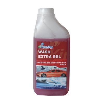 Автошампунь для моек самообслуживания "Kimika wash EXTRA GEL" "Торнадо"  (1кг)