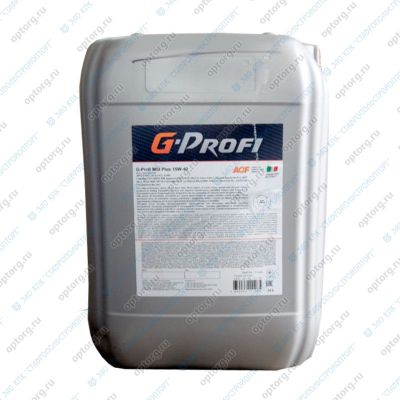 Масло моторное G-Profi MSI Plus SAE 15W40, 20 л, API CI-4, полусинтетическое, (двиг. турбодизельный)