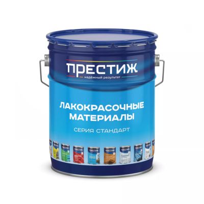 Грунт-эмаль 3 в 1 по ржавчине черная,  20 кг, Престиж, Ростовская обл.