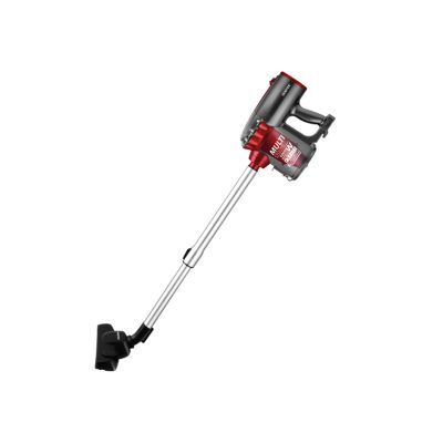Пылесос вертикальный CENTEK CT-2561 1000/150Вт, СУПЕРКОМПАКТ, телескоп трубка, циклон, красно-черный