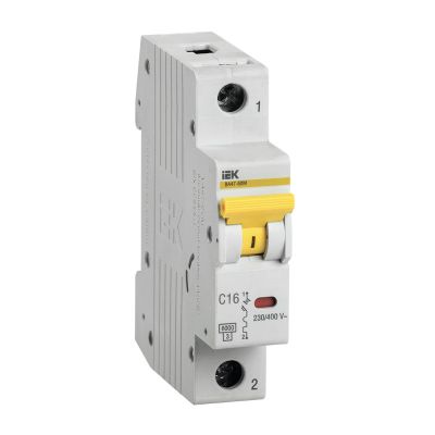 Автоматический выключатель ВА47-60M 1P 25А 6кА х-ка C IEK (MVA31-1-025-C)
