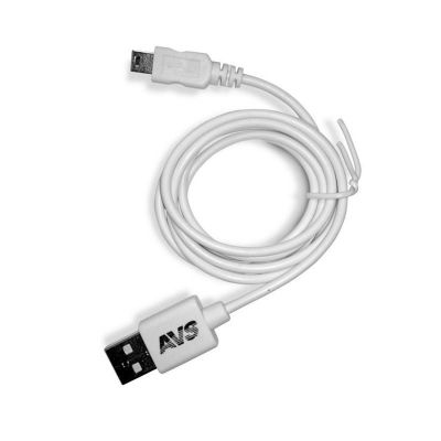 Кабель  USB 2.0 Type-A - mini USB : 1,0 м. ("AVS") ("MN-313") для зарядки телефона/смартфона или обмена информации с цифровыми устройствами