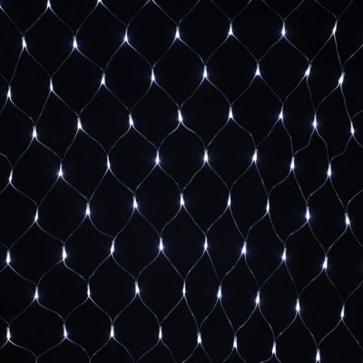 Гирлянда светодиодная "Сетка" 240 LED, 2*2 м, белый, с контроллером, IP20