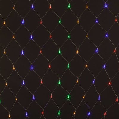 Гирлянда светодиодная "Сетка" 320 LED, 3*2 м, мультиколор, с контроллером, IP20