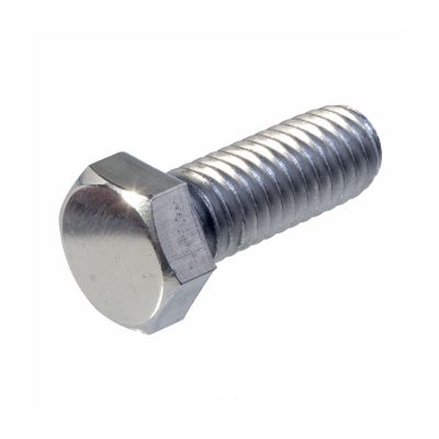 Болт М10x30 мм, цинк, полная резьба, ГОСТ 7798-70, ГОСТ 7805-70, DIN 933, Россия