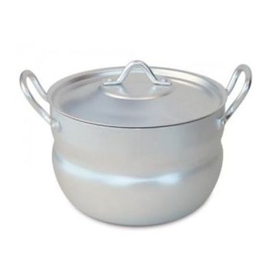 Кастрюля алюм. 15,0 л, 2 руч., мет/кр 1150