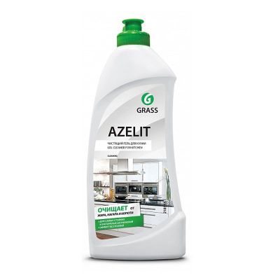 Чистящее средство (гель) для кухни удаляет жир,нагар,копоть,пригоревшую пищу 218555 «Azelit» 500мл Грасс(Grass) 