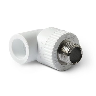 Угольник комбинированный PP-R D=20 мм x 1/2" НР, Pro Aqua