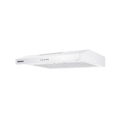 Вытяжка кухонная CENTEK CT-1801-60 White белая, козырьковая, 3 скорости, LED