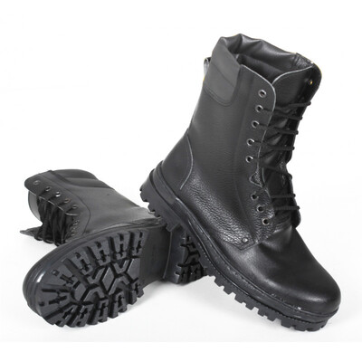 Ботинки утепленные с высоким берцем "Омон" р.45 нат.мех ТЭП 