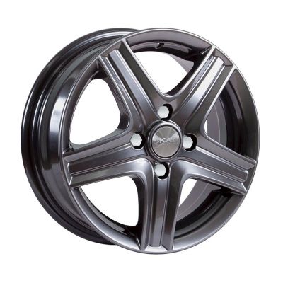 Диск литой Скад Магнум 5,5Jx14H2 4/98 ET38 D58,6 графит, без крепежа, арт. 1460027