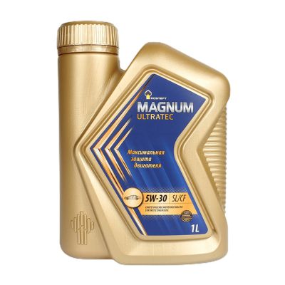 Масло моторное Роснефть Magnum Ultratec  SAE 5W30, 1 л, API SL/CF, синтетическое