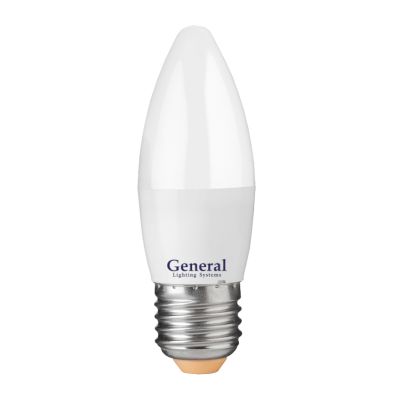 Лампа светодиодная General C37 (свеча) 10 Вт E27 2700К 800 Лм матовая (683000)