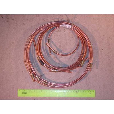 ТРУБКИ ТОРМОЗНЫЕ ГАЗЕЛЬ МЕДНЫЕ (комплект)