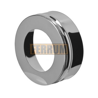 Заглушка с отверстием Ferrum, Ø120x200 мм, AISI 430/0,5 мм