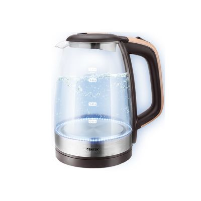 Электрочайник CENTEK CT- 0065, 2200 Вт, 1,7 л, бежевый