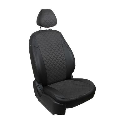 АВТОЧЕХЛЫ АЛЬКАНТАРА LADA VESTA/VESTA SW/VESTA CROSS/VESTA SW CROSS/веста/ 40/60 с зад подлокотником/АЛЬКАНТАРА-РОМБ/Seintex/96031/