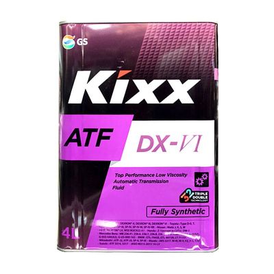 Масло трансмиссионное KIXX ATF VI , 4 л, синтетическое, АКПП,(ATF 6)