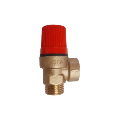 Клапан предохранительный  RISPA 1/2" н.р 1,5 бар, латунь