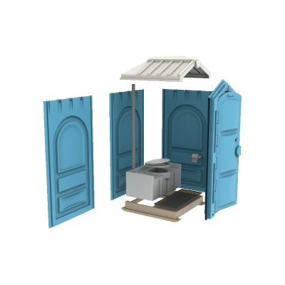 Биотуалет МТК "Стандарт" Ecogr в разборе (синий) 