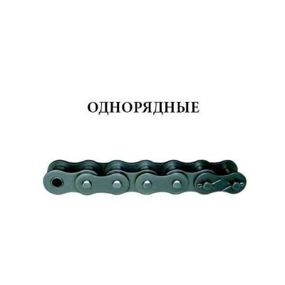 Цепь 16ВH-1 приводная роликовая однорядная t=25,400, L=5.029м, 198зв.ISO  606-94, толщина пластины 4мм, раз/нагрузка 80,0 Q min/kN, фактическая разрушающая нагрузка данного производителя Q0=90,2 kN. DONGHUA